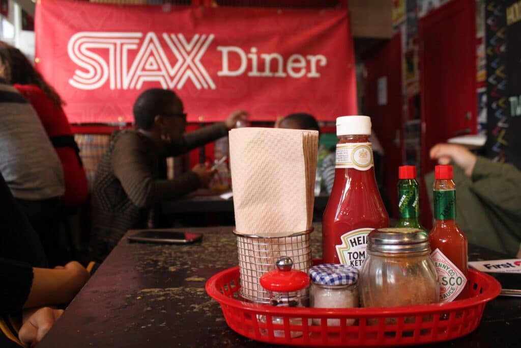 The Bustling Southern American Diner in London Stax Diner ET Food