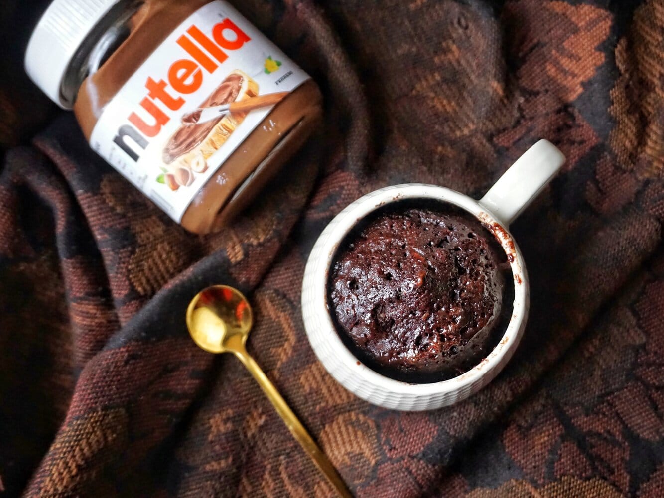 Nutella in shop a mug