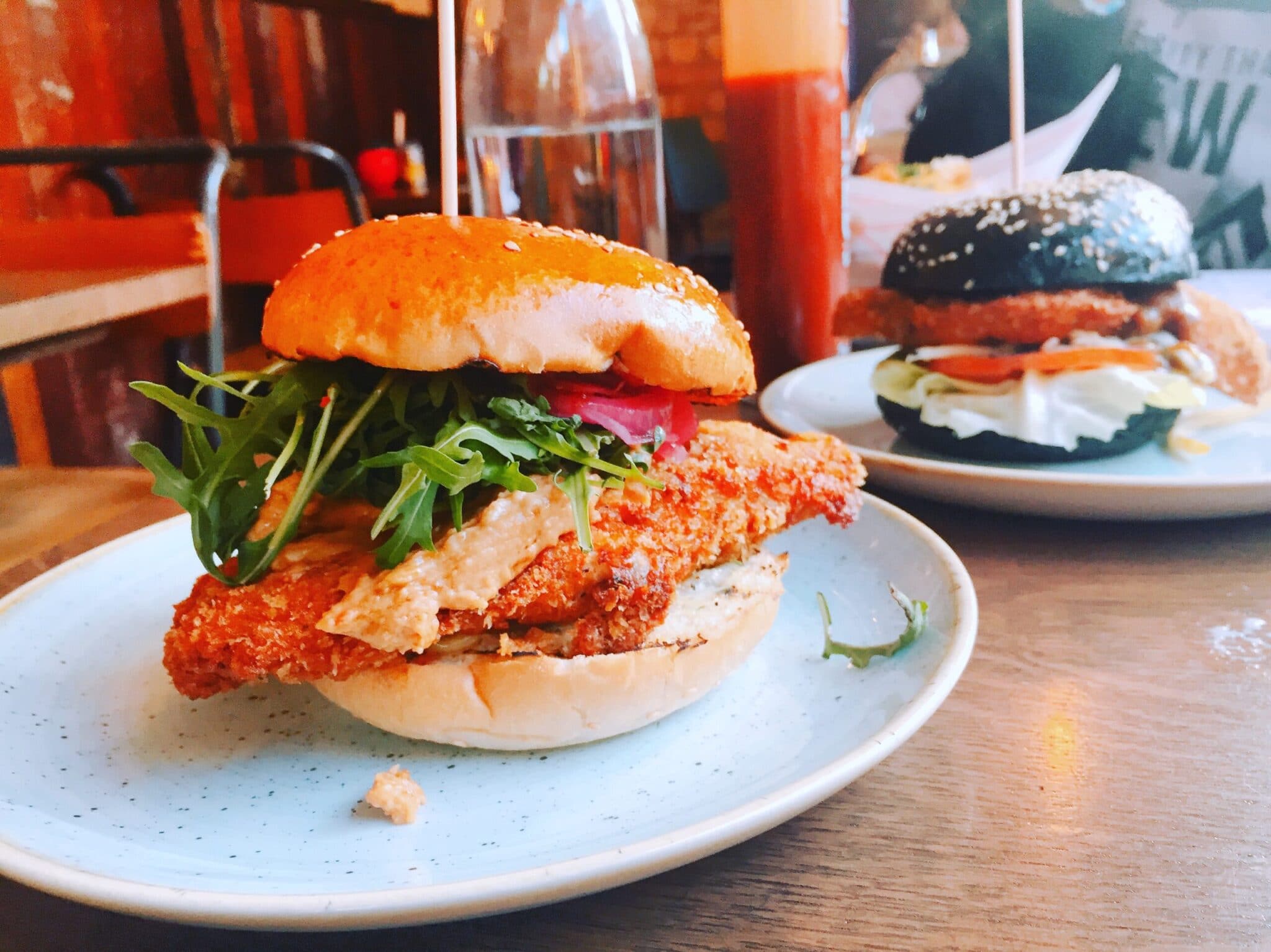 ninja chicken burger