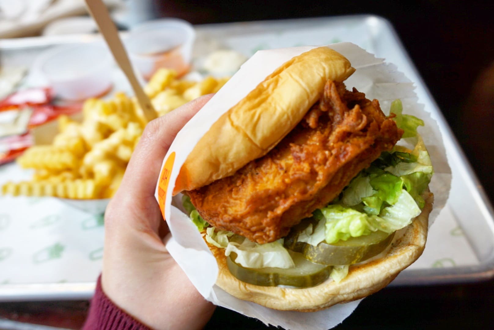 Chicken Burger at Shake Shack London