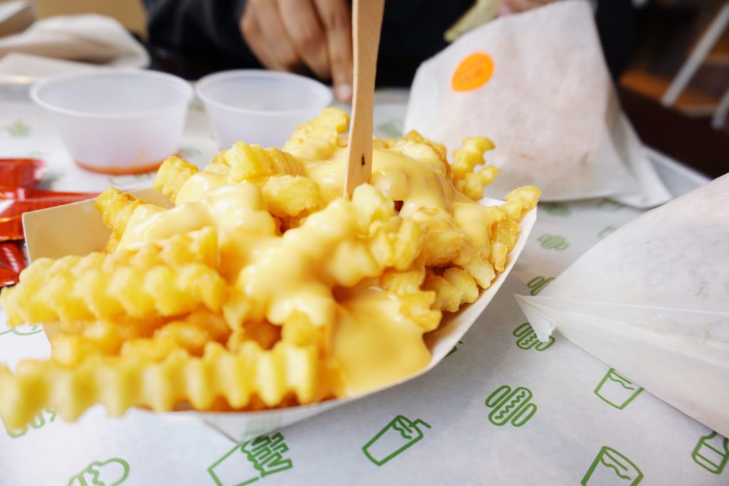 Shake Shack Cheese Fries ET Food Voyage