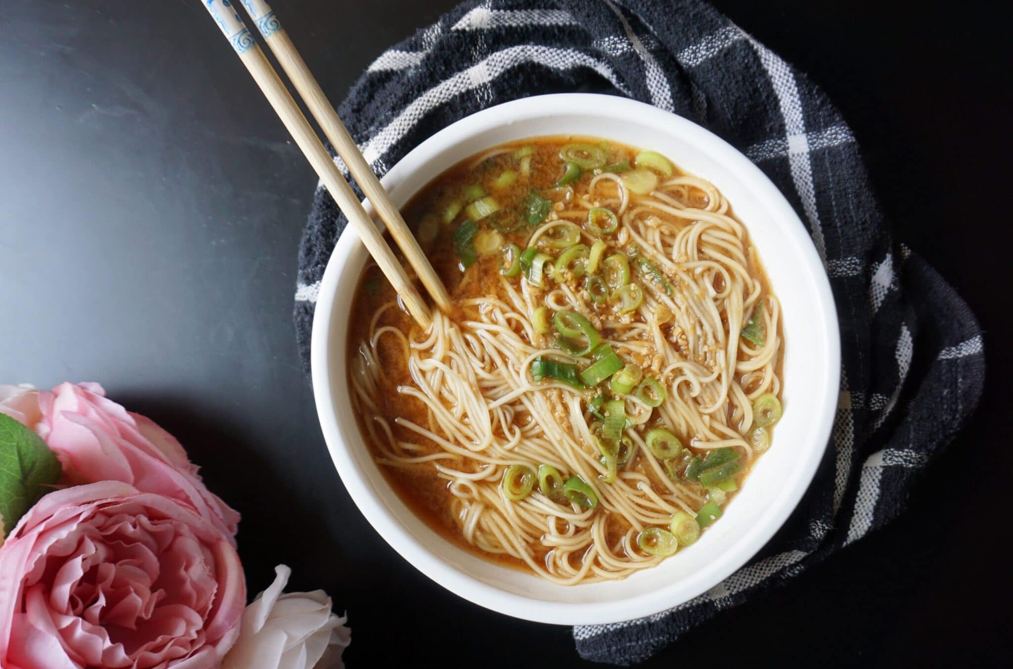 To-Go Miso Noodle Soup